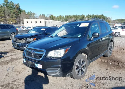 2017 Subaru Forester 2.5I Premium из США, поврежденный, VIN JF2SJAGC1HH436169